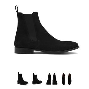 Oro Los Angeles Black Chelsea Boot size 8/(EU 41)